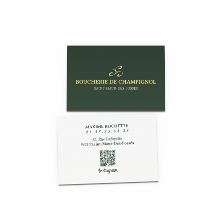 1372 Boutique ABAF Carte de visite