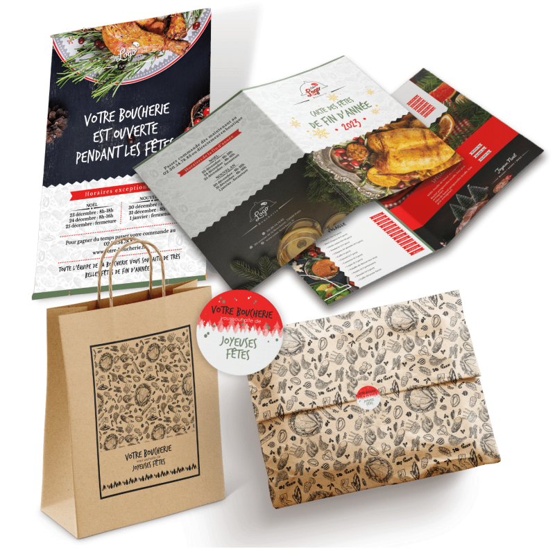 1791 Boutique ABAF Pack de Noël | Boucherie/charcuterie