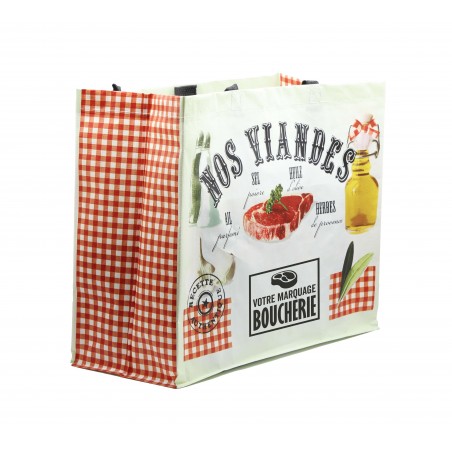 917 Boutique ABAF Sac grande taille "nos viandes"