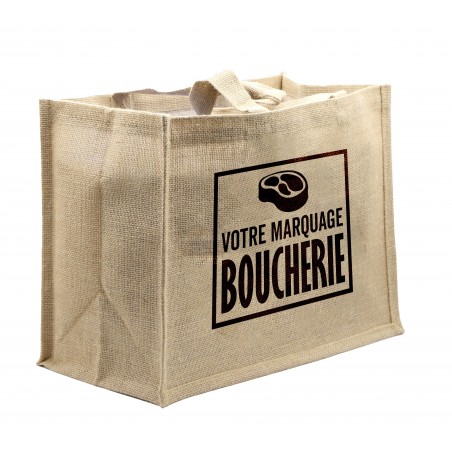 924 Boutique ABAF Sac toile de jute
